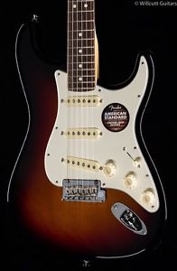 Fender American Standard Stratocaster® 3 Color Sunburst, Rosewood (904)