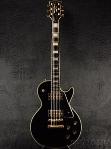 Japan Vintag Guitar Greco Lespaul Custom type EGC500 Seymour Black 1980s