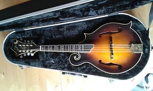 MANDOLIN + HARD CASE - THE KASUGA CUSTOM MODEL F-10 - MADE IN JAPAN -RARE!