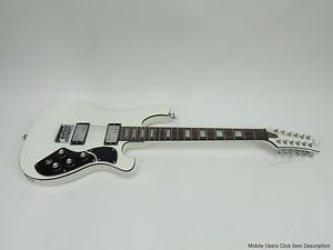 Schecter Stargazer-12 Right Handed 12 String Solid Body Electric Guitar - White