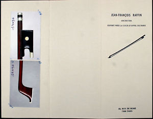 A very fine French cello bow by J.J. Martin,ca. 1880.