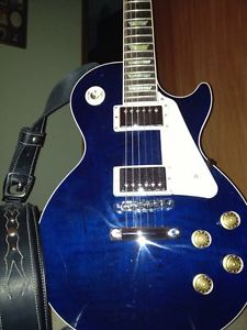 Gibson Les Paul Traditional Plus Electric Guitar Chicago Blue