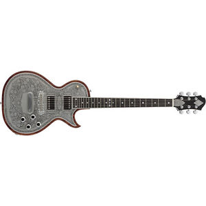 Zemaitis Custom Shop CS24MF Natural NT Metal Front *New* Electric Guitar w/Case