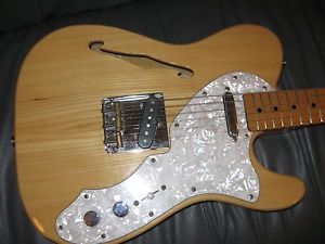 Vintage Fernandes Tele Thinline guitar 90's Made in Japan MIJ