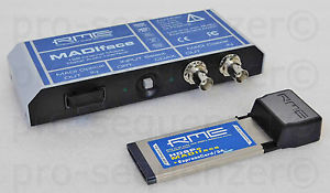 RME HDSPe MADIface + ExpressCard 128 Channel 192kHz + Neuwertig + Garantie