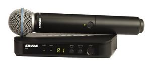 Shure BLX24/B58 Wireless Vocal System with Beta 58A Handheld Microphone M15