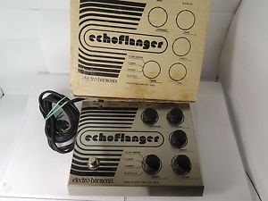 VINTAGE ELECTRO HARMONIX ECHOFLANGER ECHO FLANGER PEDAL w/ORIGINAL BOX RARE!