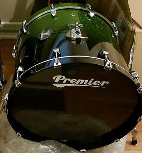Premier Drums Series Elite Maple 24x18 Inches Bass Drum (Apple Sparkle Fade)