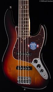 Fender American Standard Jazz Bass V 3-Tone Sunburst (050)