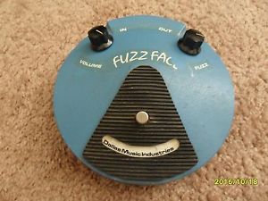 1976 Dallas Music Industries Fuzz Face Silicon BC109 Deep Box hendrix