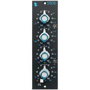 API 550B - 4 Band Parametric EQ for 500 Series Racks - Classic Sound Enhancement