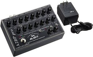 ALBIT BASS PRE-AMP A2BP pro TUBE MODEL Bass Preamp Pedal Effect NEW FREE EMS