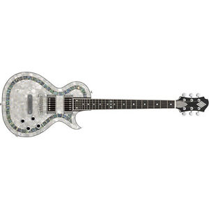 Zemaitis Custom Shop CS24PF Little Ring Natural Pearl Front *New* with Hard Case