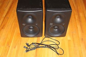 (2) Mackie HR-824 MK2 Studio Monitors with Power Cords