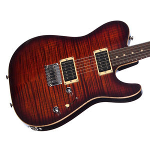 Tom Anderson Guitars Cobra - Burnished Orange Burst - 6.8lb - NEW