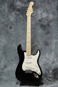 Fender USA Eric Clapton Stratocaster Black Electric Guitar w/HardCase Used #U028