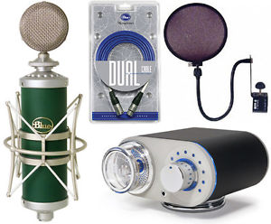 NEW Blue Kiwi Condenser Microphone + Robbie Mic Pre + Cable + Pop Filter