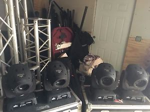4 chauvet LED Spot 350s
