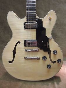 2016 GUILD STARFIRE IV BLONDE FLAME MINT UNPLAYED W/CASE & FREE US SHIPPING!