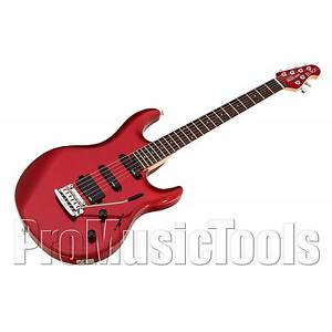 Music Man USA Luke PDN Cardinal Red Sparkle *NEW* limited lukather emg 3 slv iii