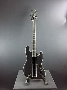 Fender Aerodyne Jazz Bass Guitar, 2015, Black