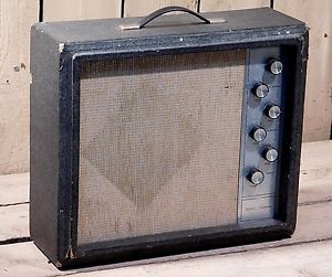Vintage 1965 Silvertone 1482 Tube Combo Amp 1x12 Alnico Speaker!