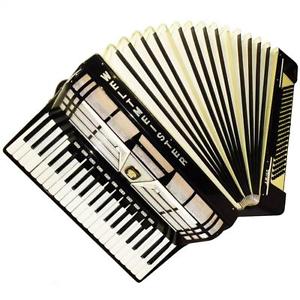 Weltmeister Amigo 120 Bass, 16 Registers, Bag & New Straps, German Accordion 806
