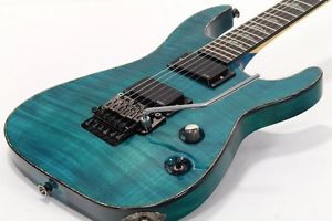 CHARVEL DX-1FR Transparent Blue Used Guitar Free Shipping from Japan #g668