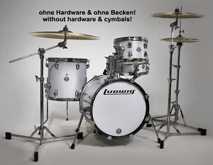 Ludwig Breakbeats by Questlove Drumkit White Sparkle - NEU