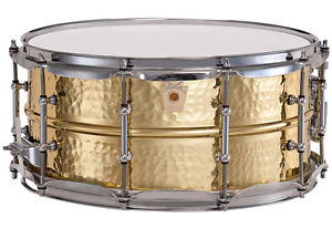 LUDWIG LB-422 BKT Hammered Brass 14x6,5 / B-Ware