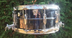 Ludwig Monroe Badge 6.5x14 Black Beauty Super Sensitive Snare Drum