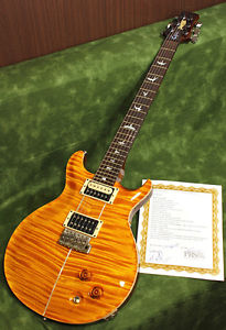 Used Paul Reed Smith Private Stock Santana II Vintage Yellow Leese/Lutz 2009