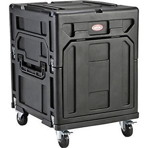 SKB Gig Rig: 12U Top Rack, 8U Front Rack W/Rear Rails, Built-In Pedestal NEW