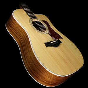 Used 2016 Taylor 210e Deluxe Dreadnought Acoustic/Electric Guitar Natural