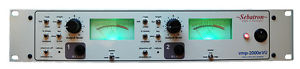 Open-Box, Sebatron VMP-2000eVU Class A 2-Channel Valve Mic Preamp and DI + EQ