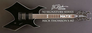 B.C Rich Warlock nj signature Mick7
