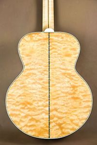 2012 Gibson J-200 M Quilt Custom Natural SJ-200
