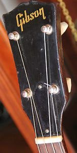 Early 1960s Gibson Baritone Ukulele - Solid Mahogany with Case - Rare!