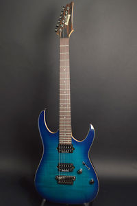 Ibanez RGA321F SPB/Sapphire Blue Electric Guitar w/HardCase From Japan Used#G996
