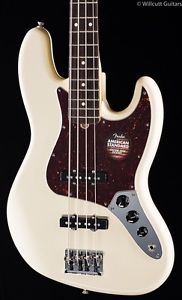 Fender American Standard Jazz Bass® Olympic White, Rosewood (865)
