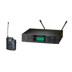 Audio Technicia ATW-3110B C NEW 541.500-566.375MHz Unipak transmitter & receiver