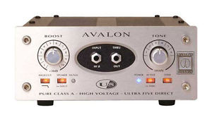 Avalon Design U5 Single-Channel High-Voltage Instrument DI Preamp