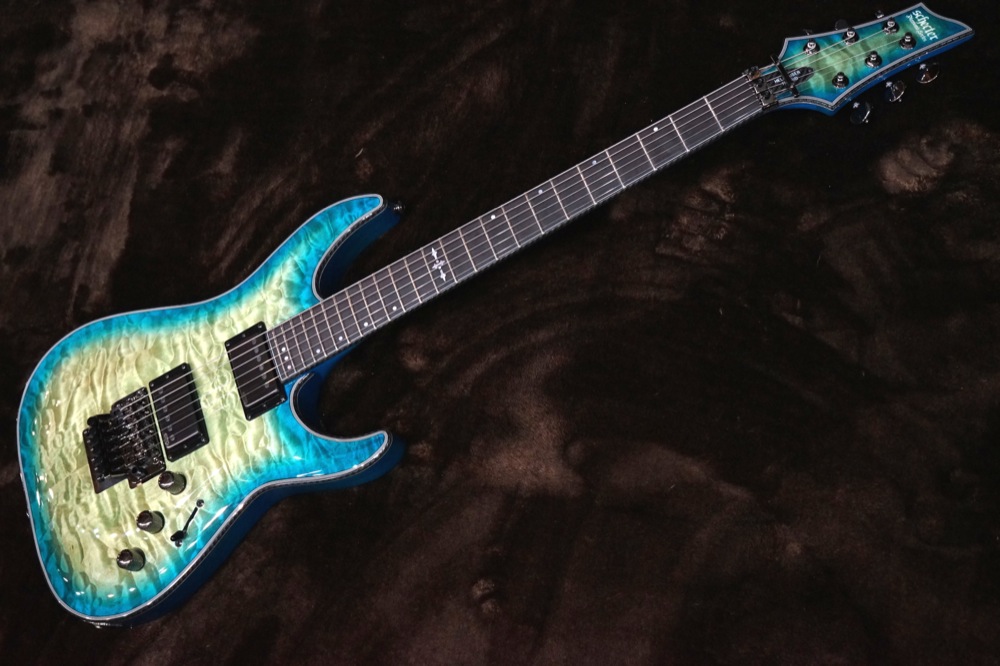 SCHECTER AD-C-1-FR-HR-HB AQBB HELLRAISER HYBRID C-1 FR Electric Guitar