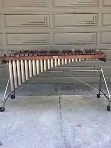 Deagan 352 Marimba Xylophone Rosewood Keys and Mallets