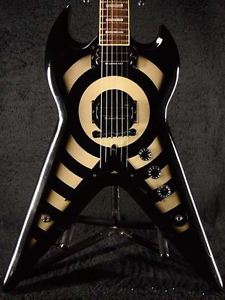Epiphone Zakk Wylde ZV Custom Mod Guitar Black 2009 Rare Free Shipping Japan