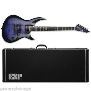 ESP E-II Horizon-III FM Reindeer Blue RDB w/ ESP Hard Case! *BSTK EII Horizon 3
