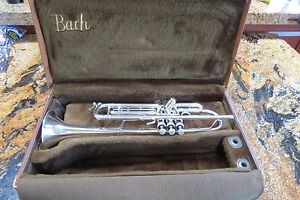 Bach 180S43 80's Silver-Plated Stradivarius professional Bb Trumpet