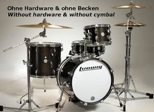 Ludwig Breakbeats by Questlove Drumkit Black Gold Sparkle - NEU