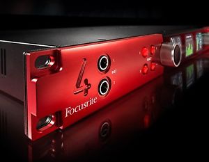 Focusrite Red 4Pre Pro Tools HD Native HDX Thunderbolt Dante 58 Input Interface