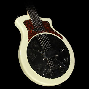 Used 2011 S.B. MacDonald Resonator Electric Guitar Ivory